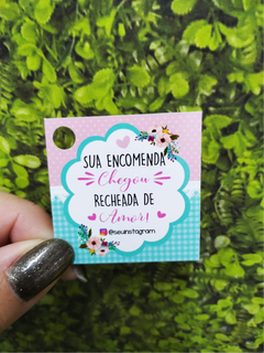 500 TAGS 4X4CM - Sua compra chegou! - comprar online