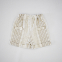 Short Álamo Bolsillos Atrás - Estampado Rayado - comprar online