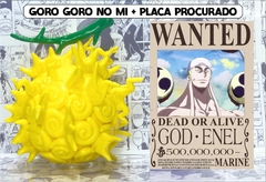 Goro Goro No Mi + Placa de Procurado