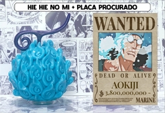 Hie Hie No Mi + Placa de Procurado