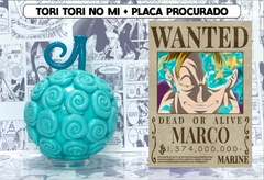 Tori Tori No Mi + Placa de Procurado