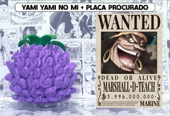 Yami Yami No Mi + Placa de Procurado