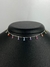 Choker mini gotas coloridas prata 925 na internet