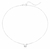 Choker com pedra oval prata 925