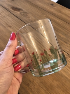 Caneca Jardim de Cactos - pronta entrega