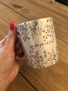 Caneca Seja Flor - pronta entrega