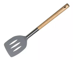 Espatula Nylon Mango Bambu Utensilio Cocina Hudson