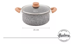 0lla Cacerola Hudson Inducción Granit Alum Forjado 28cm - comprar online