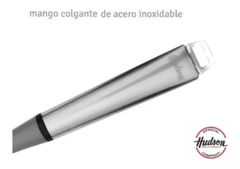 Cuchara Guiso Utensillo Nylon Hudson Mango Acero Inoxidable Color Gris - comprar online