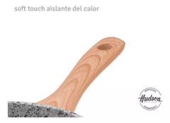 Bateria Granito Stone Forjado Antiadherente 3 Piezas Color Gris - bazarlaeconomia