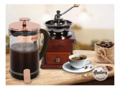 Imagen de CAFETERA VIDRIO ACERO 600ml HUDSON