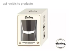 Cafetera Hudson Moka 9 Tazas manual negra italiana induccion