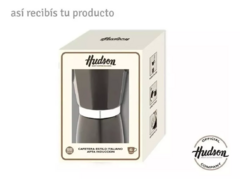 Cafetera Hudson Moka 6 Tazas manual negra italiana induccion