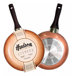 Sarten Antiadherente Ceramica Hudson 26 Cm Mango Siliconado Color Cobre en internet