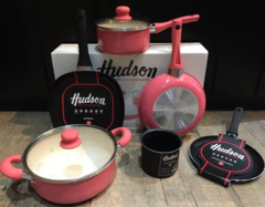 Juego De Cocina Completo Teflon Ceramica Antiadherent Hudson