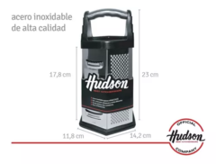 Imagen de Rallador De Acero Inoxidable Hudson Hexagonal 6 Caras