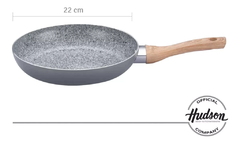 Sartén Cerámica Antiadherente Hudson Gris 22 Cm Aluminio - comprar online