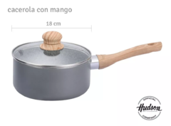 Set Bateria Linea Granito Hudson Con Antiadherente - bazarlaeconomia