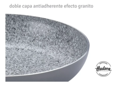 Sartén Cerámica Antiadherente Hudson Gris 26 Cm Aluminio - bazarlaeconomia