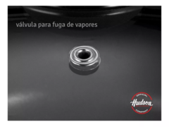 Bateria Cocina Hudson Black Antiadherente Induccion 7 Piezas - comprar online