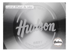 Wok De Aluminio Hudson Gris 28 Cm Con Antiad