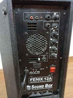 Caixa ativa Sound Box Fenix 12A - 150W RMS (usada) - comprar online