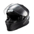 Capacete Texx Wing c/óculos preto fosco - comprar online