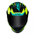 Capacete Classic Draze LS2 Preto/Verde - Piru Motos