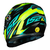 Capacete Classic Draze LS2 Preto/Verde - comprar online