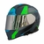 Capacete X11 Revo Pro Flagger Verde