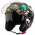 Capacete New Atomic Universe Preto - comprar online