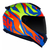 Capacete Norisk Razor Cutting Blue/Yellow - Piru Motos