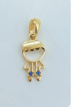 PINGENTE MENINO OURO 18K