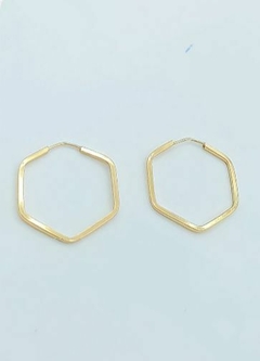 ARGOLA OURO 18K SESTAVADA