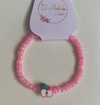 Pulseira Rosa com Maçã