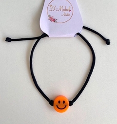 Pulseira com Smile Laranja