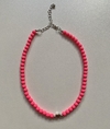 Colar Feminino Pink com Coração