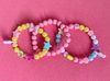 Kit de Pulseiras Color Candy Infantil