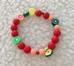 Pulseira Colorida com Frutinhas