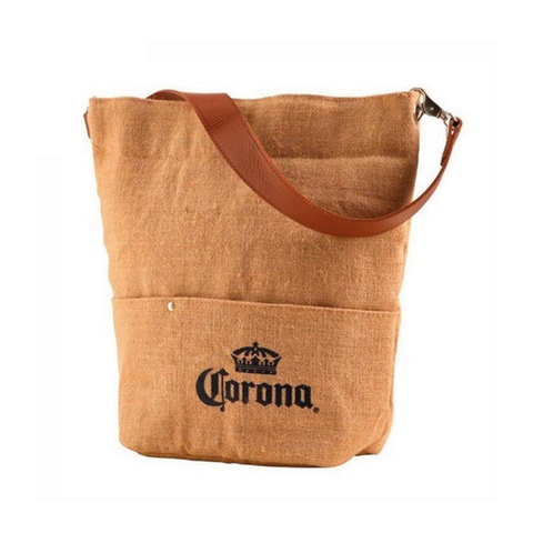 Corona Hessian Tote Bag