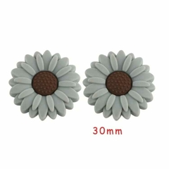 contas/miçangas de flores de silicone 1 unidade - comprar online