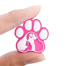 CONTAS/MIÇANGAS DE SILICONE Patinha de cachorro - comprar online