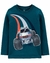 Camiseta Carters Monster Truck Manga Longa