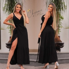 Vestido Envelope Liso Com Bojo