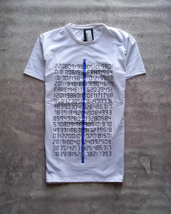 Remera NUMBERS - Algodón con lycra - comprar online