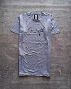 Remera Concept - Algodón con lycra (Gris) - comprar online