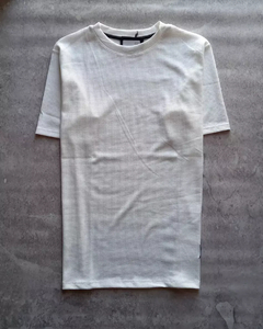 Remera Oversize Panal (Blanco)