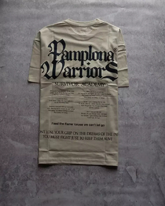 Remera Warrior over (Beige)