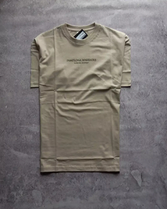 Remera Warrior over (Beige) - comprar online