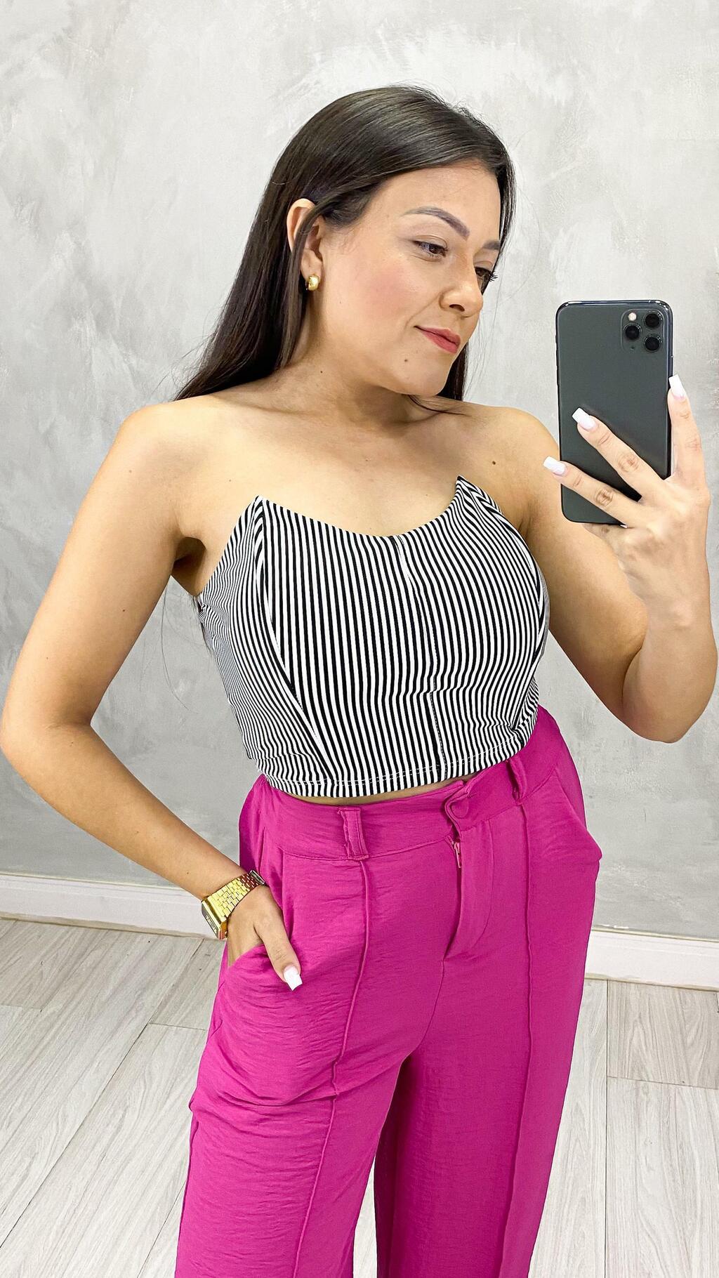 Cropped Corset Mel - Comprar em Destemida Store